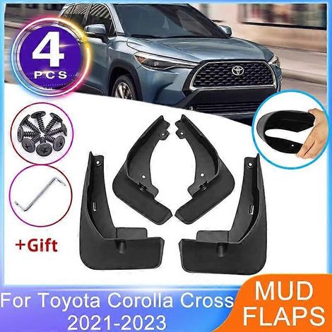 Schmutzfänger vorne und hinten für Toyota Corolla Cross XG10 2021 2022 2023 Schmutzfänger Kotflügel Spritzschutz Schmutzfänger Rad Autozubehör-- (1/5)