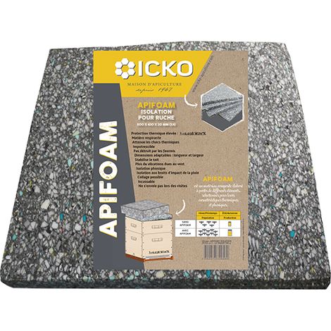Isolant Apifoam 10 cadres pour ruche Dadant