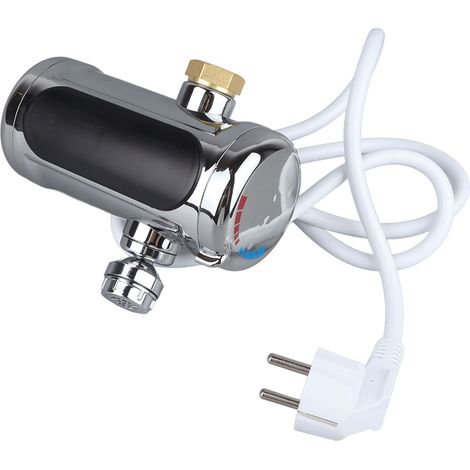 Elektrischer Warmwasserbereiter-Wasserhahn, wasserdicht (IPX4), EU-Stecker, 220–240 V (1/5)