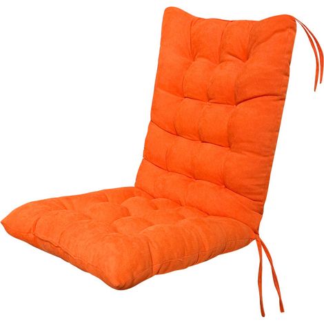 Coussin de chaise à compression sous vide transfrontalière Amazon, coussin en velours côtelé, coussin combiné pour chaise de bureau/tabouret d'étudiant (Orange, 45100) (1/5)