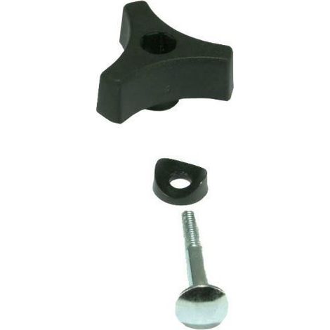 Kit vite pomolo boccola interna filettata M8 manici tagliaerba rasaerba 450018
