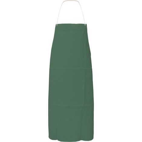 Tablier à bavette PVC vert 120 x 90 - Singer