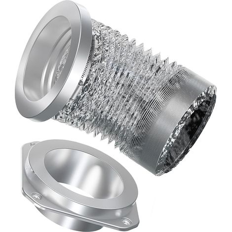 Kit de raccord de conduit de sécheuse magnétique auto-aligné, joint étanche, sortie d'évacuation, connecteur de ventilation (1/5)