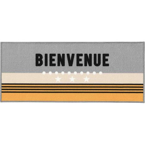 Tapis de Couloir "Welcome" 50x120cm Multicolore (1/3)