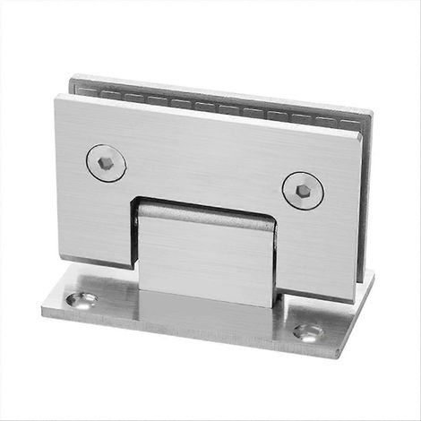 Charnières de porte de douche en verre, fixation pour porte de salle de bain en verre de 8 à 12 mm (1/5)