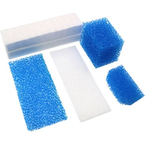 Trade-Shop Filter-Set 5in1 Staubsaugerfilter für Thomas Twin T2 Parquett Aquafilter Twin Tiger Twin Aquatherm Rotho Aquafilter Genius S2 Aquafilter