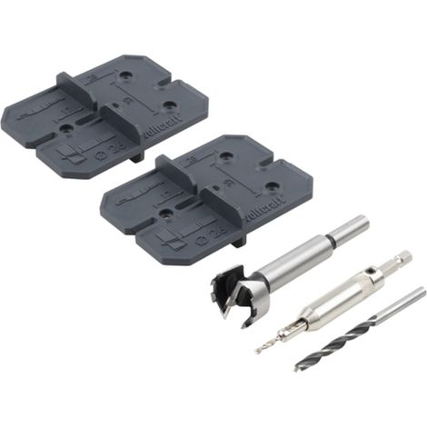 Wolfcraft - Scharnierloch-Set, Ø 26 mm, 5-tlg. - 4655000