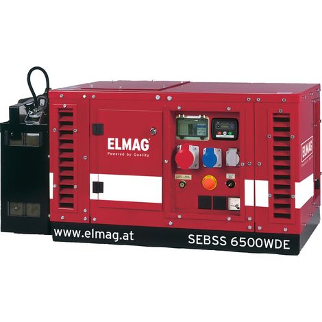 Stromerzeuger SEBSS 6500WDE-AVR-DSE3110 (1/2)