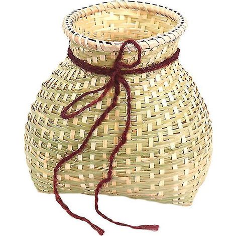 1 Stück DIY-Bambuskorb