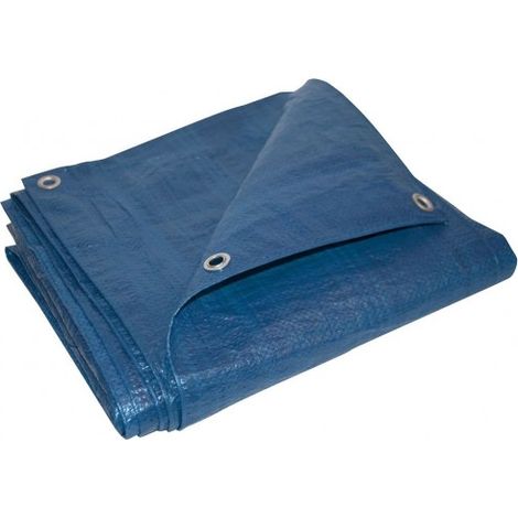 Toldo polietileno 120 gr 10x15 mt Azul Abratools