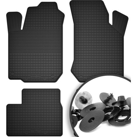 Tappetini in gomma + fermi per: Opel Corsa C hatchback (2000-2006) (1/5)