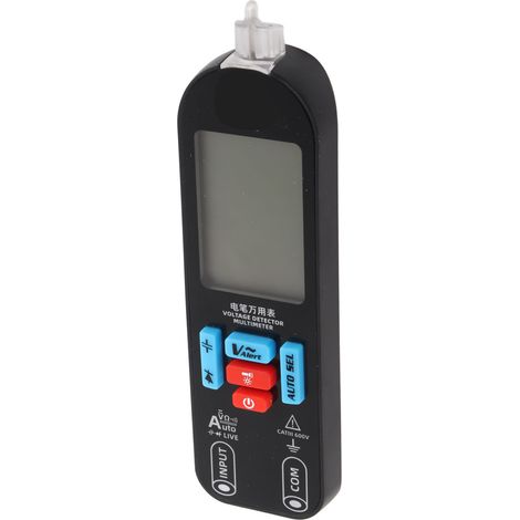 Digitales Multimeter mit automatischer Bereichswahl, LCD-Anzeige, Spannungs-, Kapazitäts- und Widerstandsmessgerät (1/5)