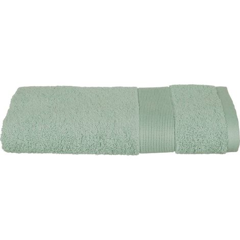 Toalla 'Essentiel' - algodón 450 g/m² - verde celda 50 x 90 cm - Atmosphera créateur d'intérieur