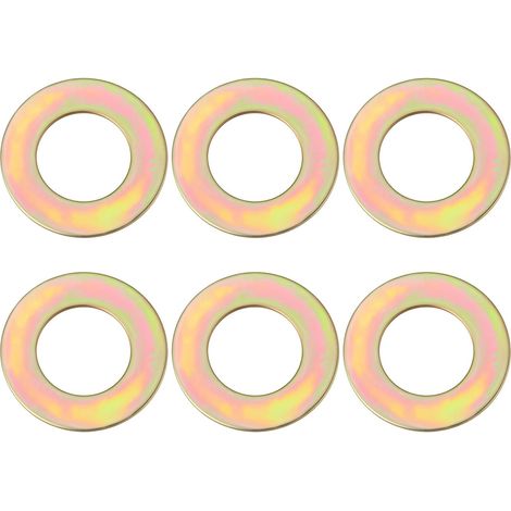 6 Pièces Rondelles Ajustement Axe de Godet 40x70x3mm Compatible avec Komatsu Compatible avec Cat (1/5)