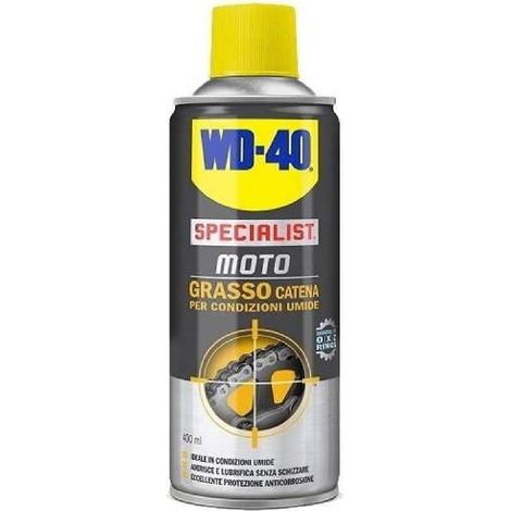 Grasso catena per condizioni umide con protezione anticorrosione spray per motociclette (1/2)