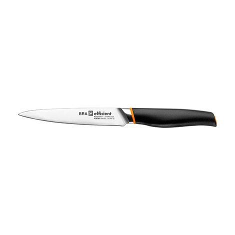 Couteau à légumes bra Efficient 130 mm acier inoxydable noir (1/3)