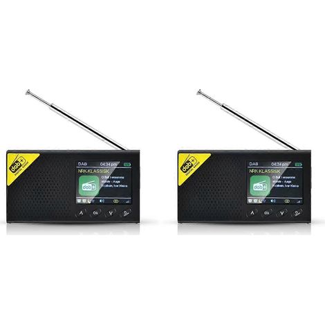 Radio numérique portable compatible Bluetooth 5.0 pour la maison et le bureau (1/5)