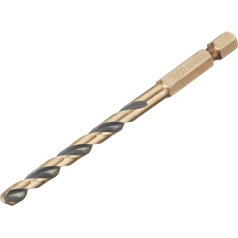 Dewalt DT20606-QZ BLACK&GOLD Hex HSS-G Drill Bit 5.0mm DEWDT20606QZ