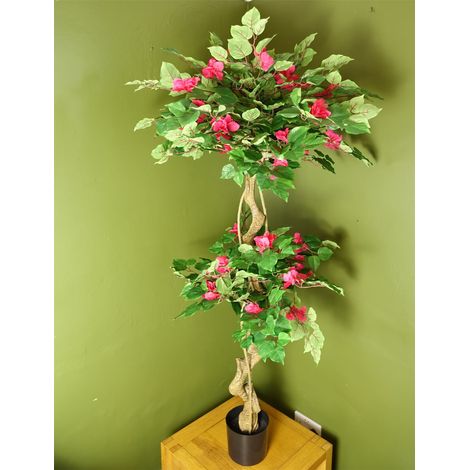 150cm Pink Japanese Artificial Silk Bougainvillea Tree (1/5)