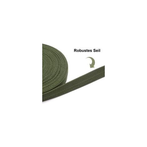 Correa para perros, correa de entrenamiento con asa, correa larga para perros, correa de nailon manos libres para perros pequeños y grandes, para pasear y correr, 10 m x 2,5 cm (verde) - Crezuo