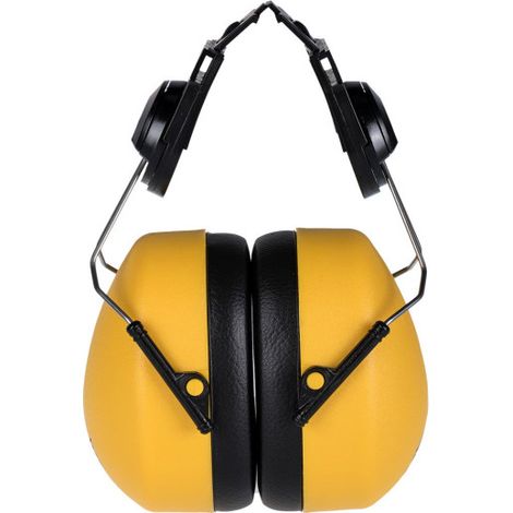 Protector auditivo para cascos Expertbase y PW51 Clip-On PORTWEST PW42  Amarillo