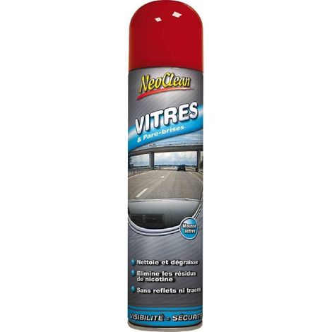 Nettoyant vitres & pare-brises mousse active - aérosol de 400ml - Ce produit de marque NEOCLEAN est neuf.
