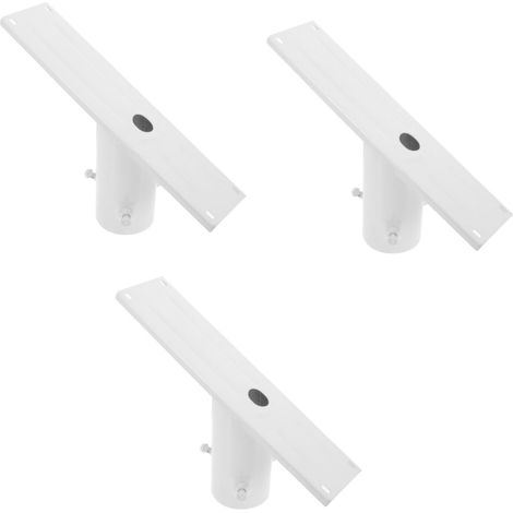 CCYKXA Set mit 3 verstellbaren Solarpanel-Laternenmasthalterungen für 50-W-, 80-W- und 100-W-Solarpanels – Montagezubehör (1/5)