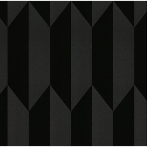 AS Creation Black Cosmopolitan Graphic Grove Geometric Vinyl Wallpaper (1/4)