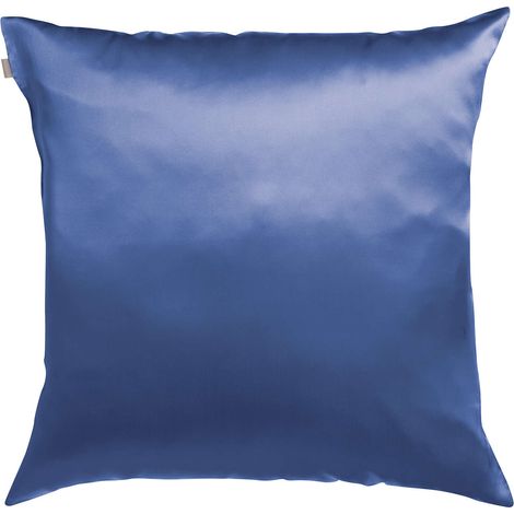 VIVARAISE - Taie d'oreiller en soie Ashley - Cobalt - 65 x 65 cm (1/4)