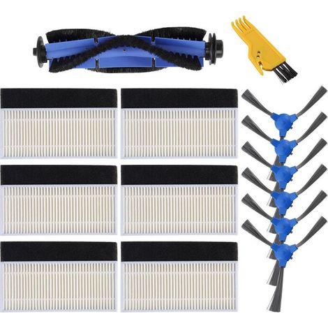 Kit ricambio compatibile Robovac 11S 30 30C 15C 12 accessori filtri spazzole laterali (1/5)