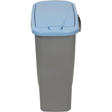 M HOME - ECOBIN 15 L PATTUMIERA RACCOLTA DIFFERENZIATA 22,4X31X42 CM. COLORE GRIGIO/AZZURRO (1/5)