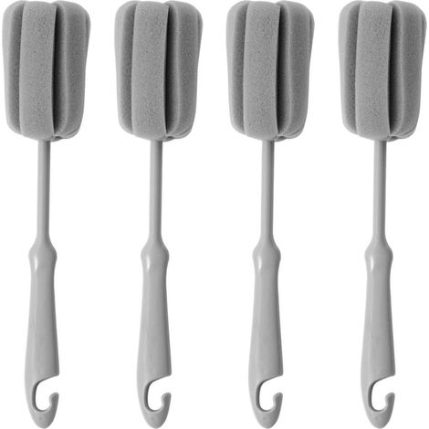 Brosses de nettoyage réutilisables et faciles à nettoyer pour biberons , en polypropylène avec un lo (1/5)