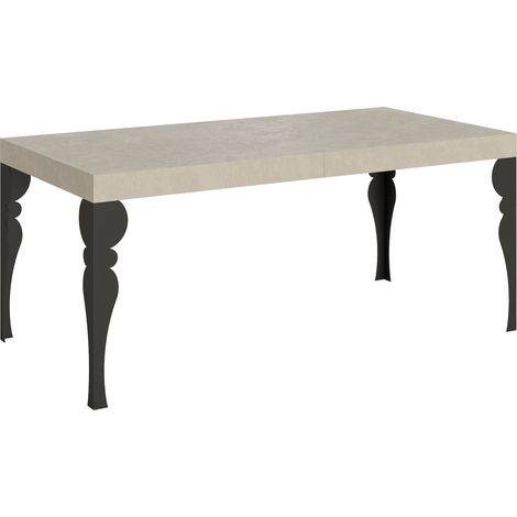 Tavolo Allungabile 200-460x90x77 cm Paxon Cashmere Telaio Antracite (1/5)