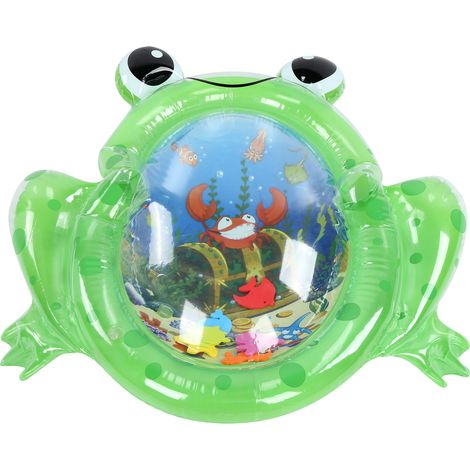 Tapis de jeu gonflable pour enfants avec motif dessin animé, coussin d'eau extérieur pour bébés (1/5)