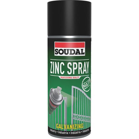 Spray allo zinco grigio opaco 400 ml