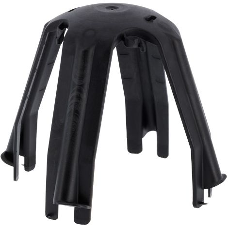 Lot de 6 capots de protection pour spots encastrés – Installation flexible dans cavités de 62 à 90 mm – Polyamide renforcé ininflammable – Hellermanntyton (1/5)