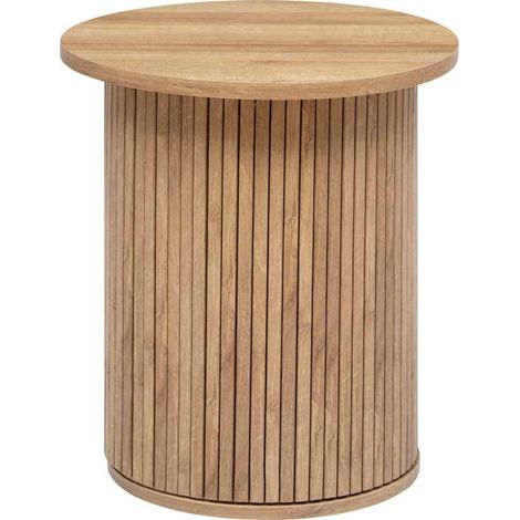 Table d'Appoint Design "Colva" 50cm Beige (1/4)