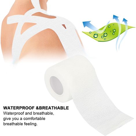 Autocollant Élastique Sportif en Coton pour Soutien Musculaire et Récupération - Design Camouflage (1/5)