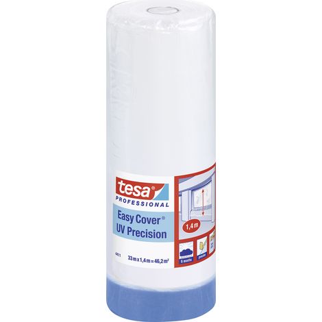 tesa  04411-00001-00 Abdeckfolie tesa Easy Cover® Blau (L x B) 33 m x 1.4 m 1 St.