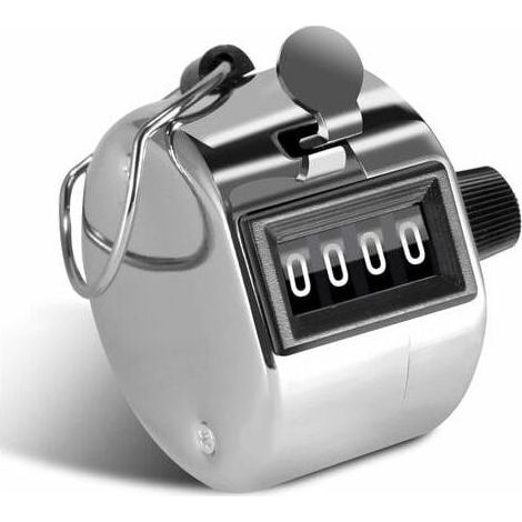 Compteur Manuel 4 Chiffres Compteur de Passage pour Compteur de Personnes, Sport de Golf, École des Formateurs (1/5)