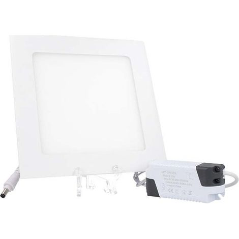Faretto Pannello Led Da Incasso Quadrato 12W Bianco Caldo 170mmx170mm SKU-4866