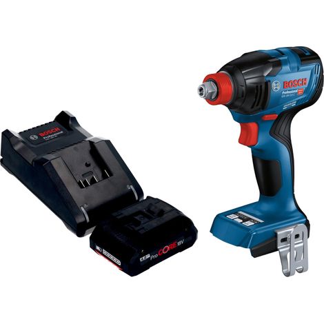 Bosch GDX 18V-210 C Avvitatore a impulsi professionale a batteria 18 V 210 Nm brushless + 1x batteria ricaricabile ProCORE 4,0 Ah + caricabatterie