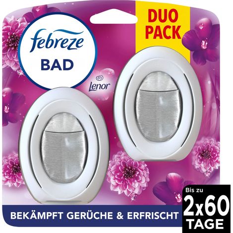 Febreze Bad Lufterfrischer Amethyst Duo, 16ml Lufterfrischer