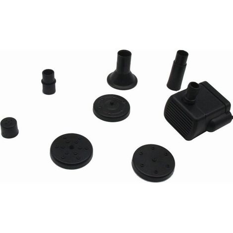 Pompe de fontaine solaire - - - Panneau 9V 1.8W - PET - Autonome 20 000 h (1/4)