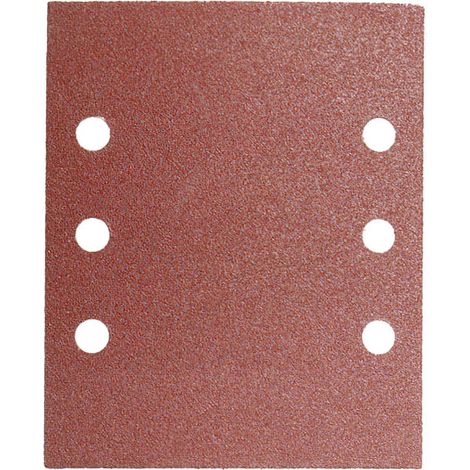 Lija Recambio Con Velcro 114x140 mm. Con Agujeros Grano 120 (10 Piezas)