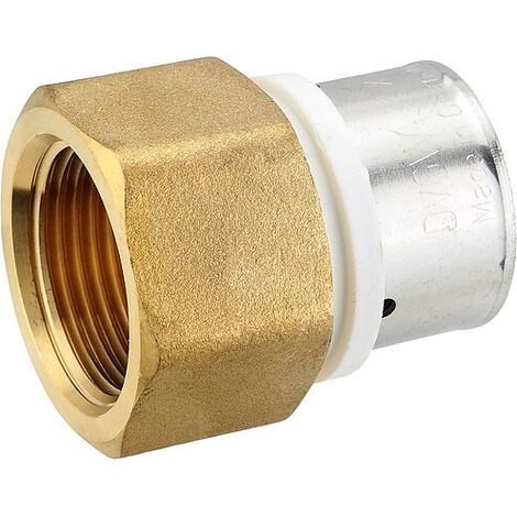 Pressfitting-Übergang 32 x 3,0 mm - 1 Zoll Innengewinde für MV-Rohr