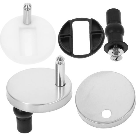 2 pièces Fixations Abattant Wc Inoxydable, Caoutchouc (1/5)