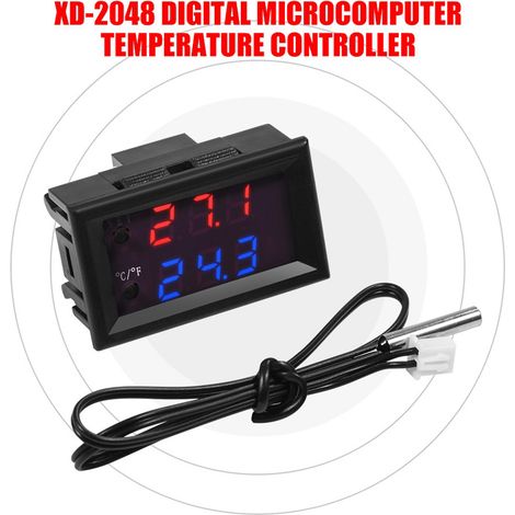 Thermostat numérique à microprocesseur LED XD-2048 (12 V) (1/5)