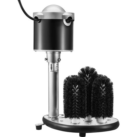 Lave-verres Électrique Commercial, 5 Brosses Lave-verres 600 Tasses/Heure, Nettoyeur à Verres à Vin, pour Verres à Champagne, Tasses à Bière, Mugs, pour Bars, Cafés, Restaurants, Cuisine (1/5)