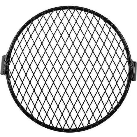 6,3" Retro-Motorradgrill, Diamant-Seitenmontage-Scheinwerferabdeckung, Maske, Café Racer (1/5)